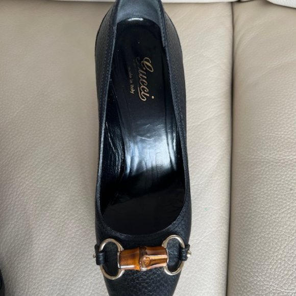 Gucci Horse Bit stacked heel pumps excellent condition - Picture 3 of 5